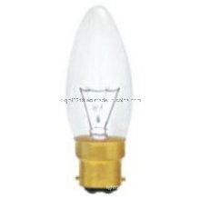 (C35mm) E22D lâmpada incandescente da vela com o mais baixo preço